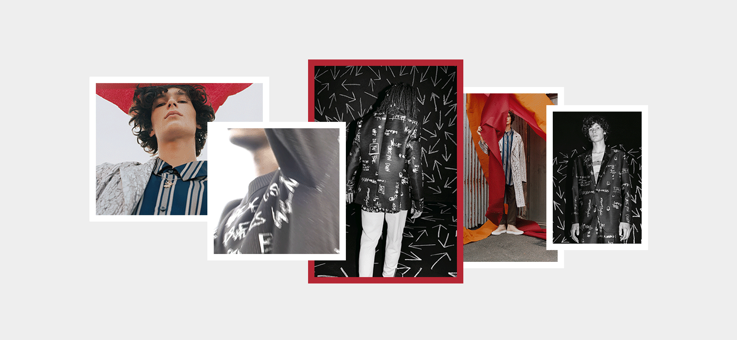 menwear collage by hugo