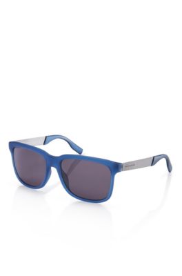 'Sunglasses' | Silver and Blue Polarized Sunglasses , Assorted-Pre-Pack