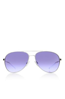 Silver Metal Aviator Sunglasses | BO0157/S010IH, Assorted-Pre-Pack
