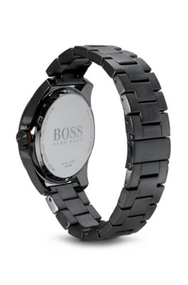 BOSS - Ionic Plated Grey Steel Strap Watch | 1512999 