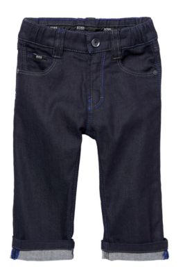 BOSS 'J04123' Toddler Stretch Cotton Jeans Patterned