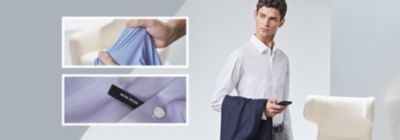 hugo boss non iron shirts