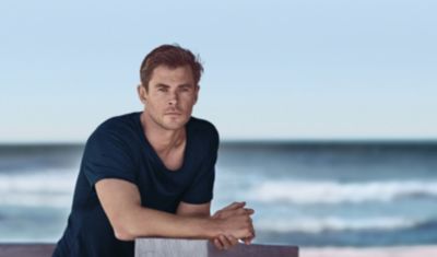 Chris Hemsworth as the BOSS Bottled Infinite ambassador