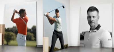 hugo boss golf shirts henrik stenson