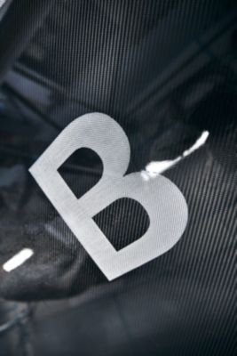 Detail of the HUGO BOSS boat