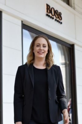 Lena Denger, Store Manager at BOSS Neuer Wall, Hamburg