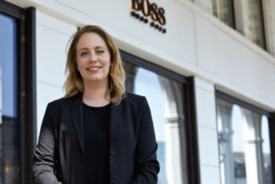 Lena Denger, Store Manager at BOSS Neuer Wall, Hamburg