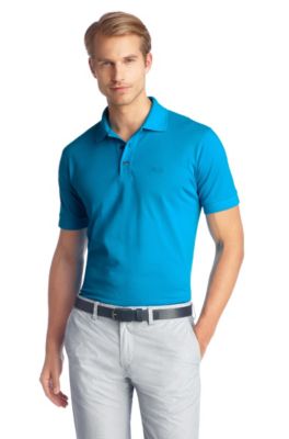 hugo boss pima cotton polo shirt