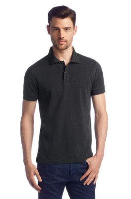 hugo boss black polo shirt regular fit