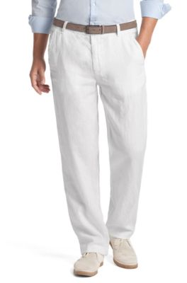 hugo boss linen pants