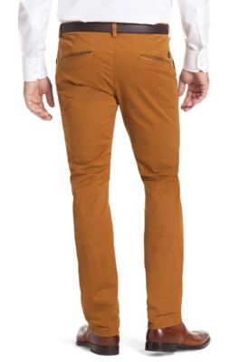BOSS - Stretch cotton chinos ´Rice-1-D`