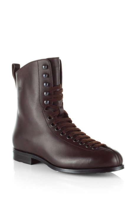 Boot with variable lacing 'FESTOR', Dark Brown