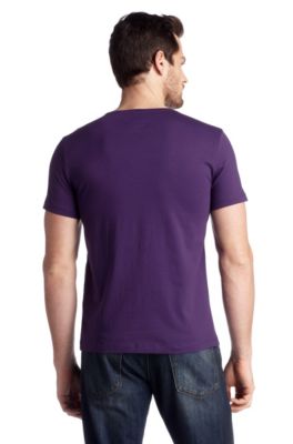 hugo boss purple t shirt