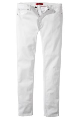 boss white jeans