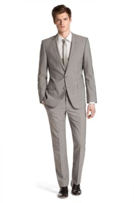 hugo boss regular fit suit