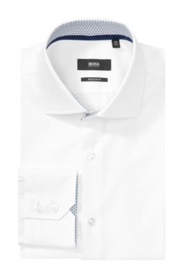 hugo boss non iron shirts