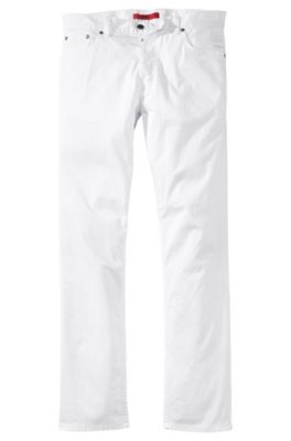 white hugo boss jeans