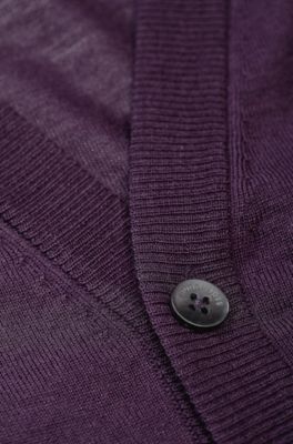 hugo boss purple jumper