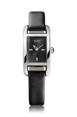 black hugo boss women's watch