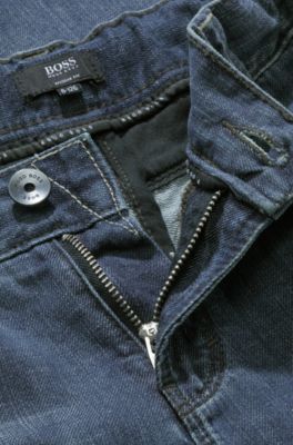 BOSS 'J24244' Boys Cotton Jeans Patterned