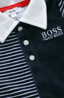 'J98087' | Infant Onesie and Comfort Blanket Set, Dark Blue