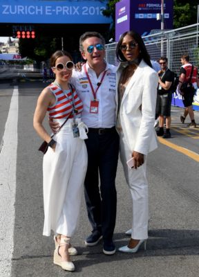 Alejandro Agag and Naomi Campbell 
