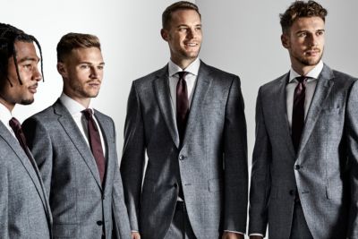 FC Bayern Munich Players - Suits and Casual Looks by BOSS
