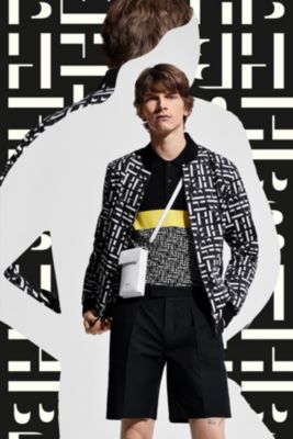 monogram look for men by hugoboss