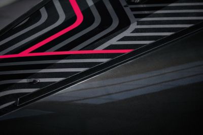 Design pattern of HUGO BOSS sailing boat