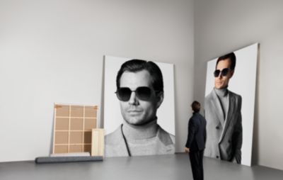 hugo boss eyewear logo