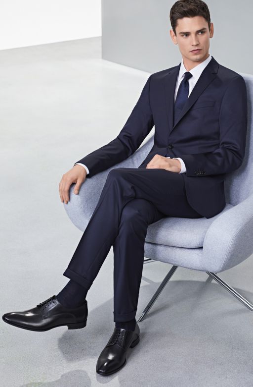 Boss How To Anzug Und Schuhe Farblich Abstimmen Hugo Boss