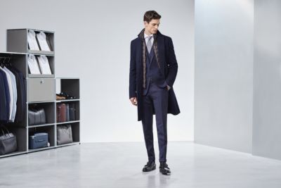 hugo boss dress coat