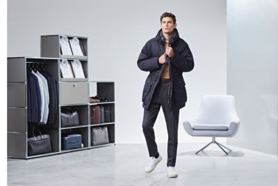 hugo boss mens coats and jackets