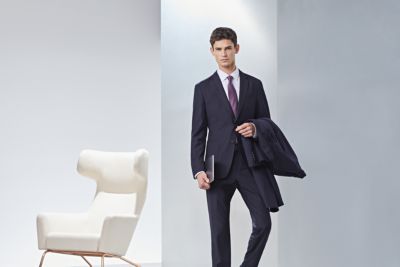 hugo boss suit trousers