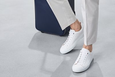 hugo boss mens white sneakers