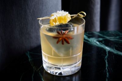 Cocktail by Green Bar at Hotel Cafe Royal in London