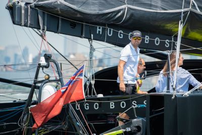 Hugo Boss yacht