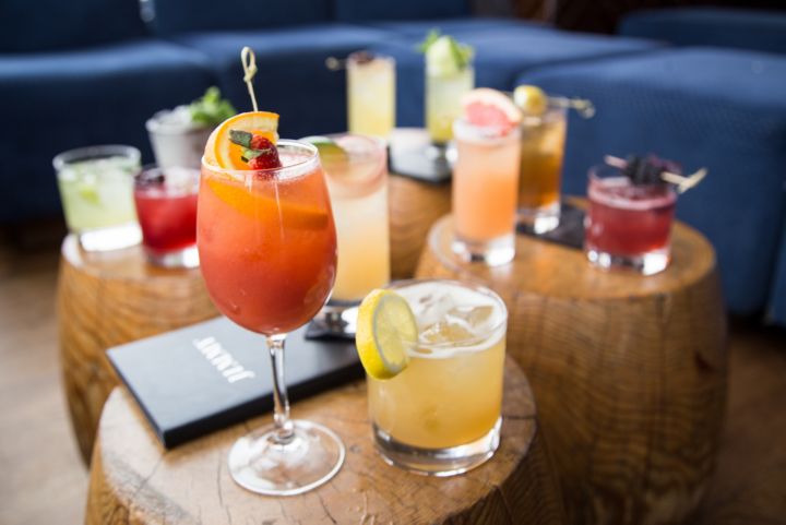 Spring cocktails by JIMMY in SoHo, NYC