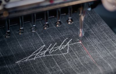 Suit personalisation by BOSS