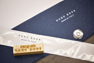 hugo boss notebook case