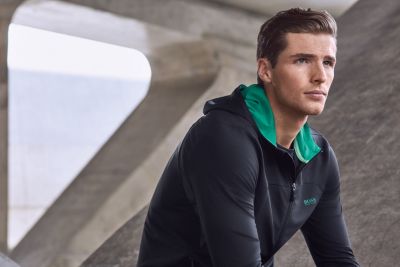 Black outerwear by BOSS Green