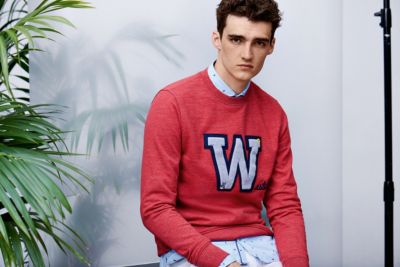 Red sweater by BOSS Orange