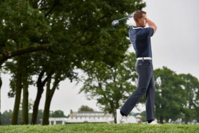 Henrik Stenson teaching how to play golf by BOSS