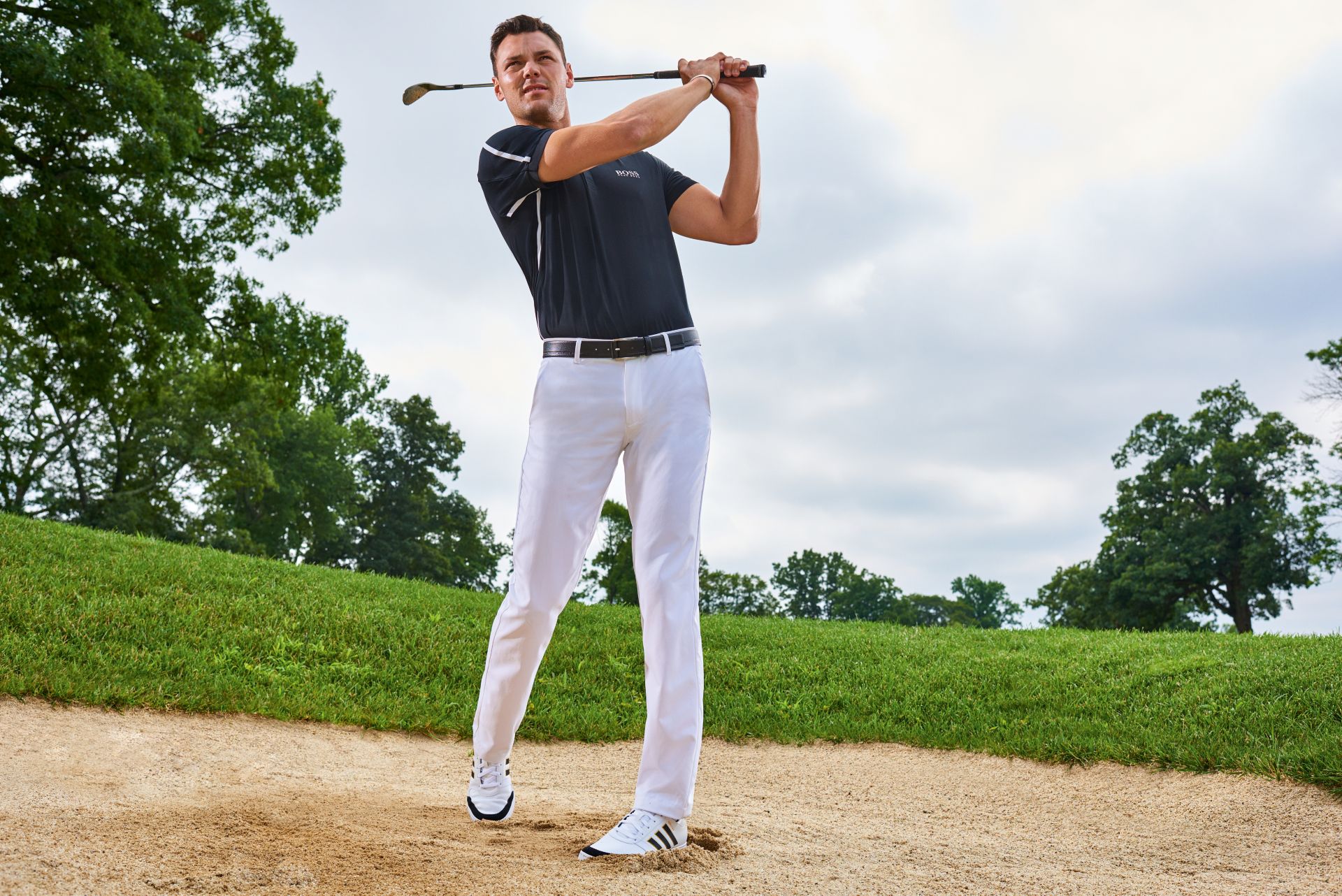 Hugo boss golf hotsell shirts henrik stenson