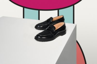 Black loafers from BOSS