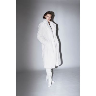 hugo boss fur coat