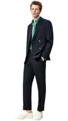 Man wearing an outfit from BOSS