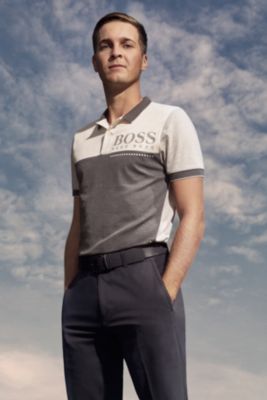 Matthias Schwab wearing BOSS 
