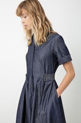 hugo boss denim dress