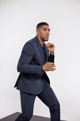 anthony joshua hugo boss tracksuit